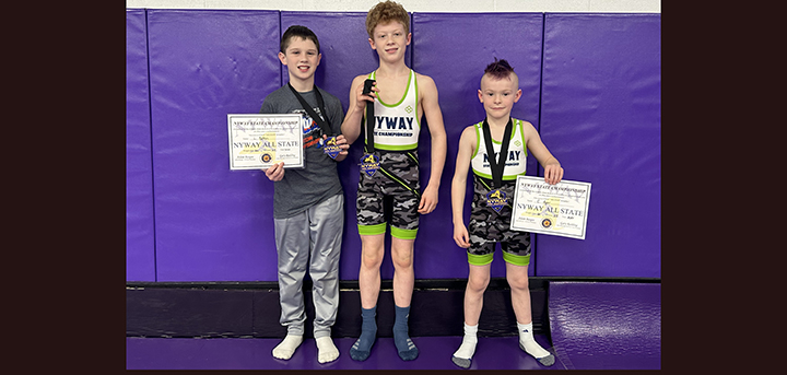 Norwich Youth Wrestlers compete at NYWAY Championships